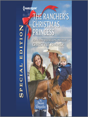 cover image of The Rancher's Christmas Princess